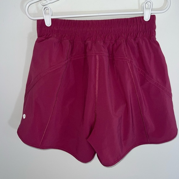 LULULEMON Women's Mauve plum Shorts size 10 - Picture 8 of 12
